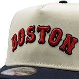 海外限定 NEW ERA 9FORTY ” BOSTON REDSOX WHITE BLACK ”