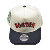 海外限定 NEW ERA 9FORTY ” BOSTON REDSOX WHITE BLACK ”