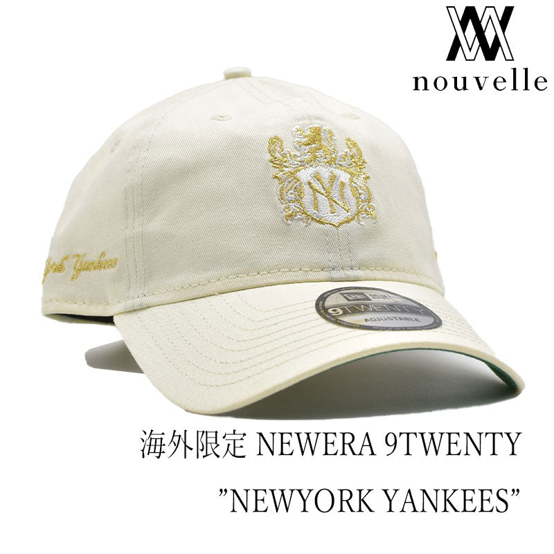 海外限定 NEW ERA 9TWENTY ”NEWYORK YANKEES WHITE ”