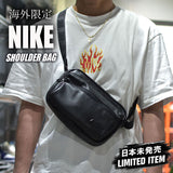 海外限定 JORDAN SHOULDER BAG BLACK LEATHER IB2528-010