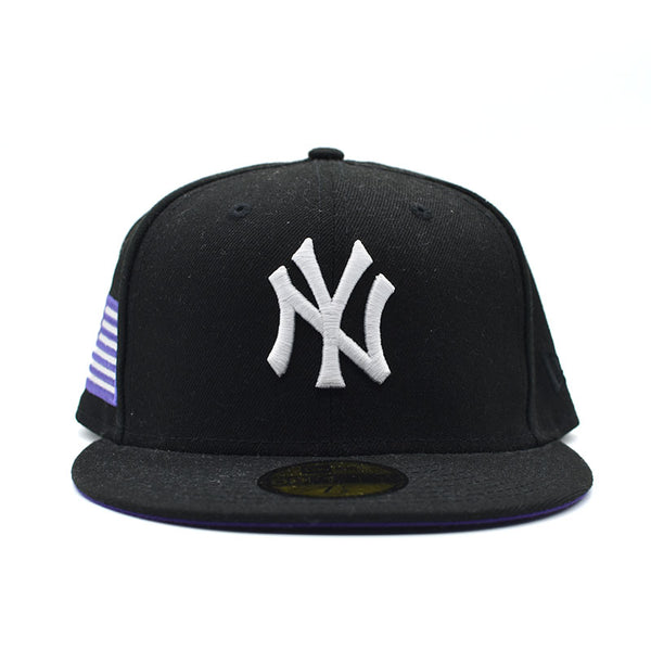 海外限定 NEW ERA NEW YORK YANKEES AUX PACK USA FLAG PATCH HAT CLUB EXCLUSIVE 59FIFTY FITTED HAT