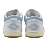 NIKE AIR JORDAN 1 LOW DENIM / WORN BLUE " HQ2004-400