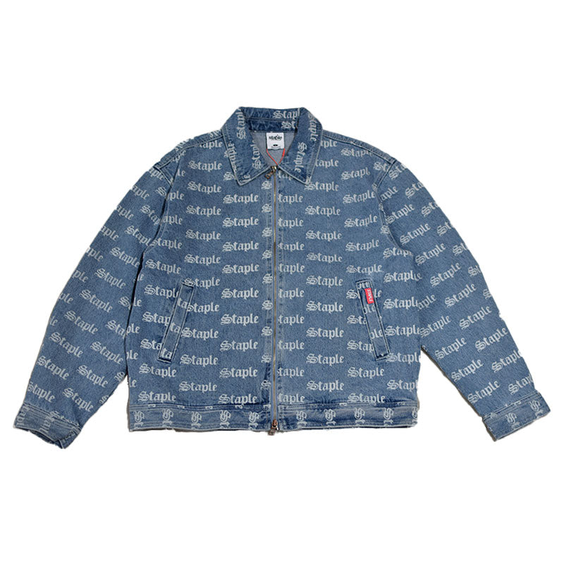 STAPLE BOWERY DENIM JACKET LIGHT BLUE