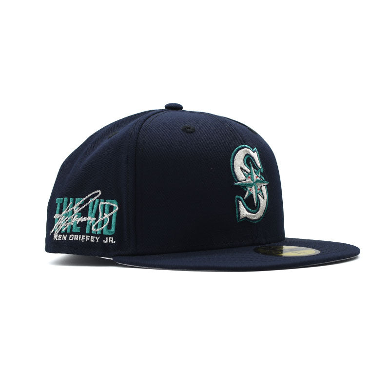 海外限定 NEW ERA SEATTLE MARINERS KEN GRIFFEY JR. NAVY EDITION 59FIFTY