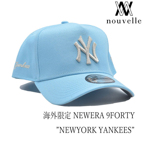 海外限定 NEW ERA 9FORTY ” NEWYORK YANKEES SKYBLUE ”