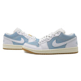 NIKE AIR JORDAN 1 LOW DENIM / WORN BLUE " HQ2004-400
