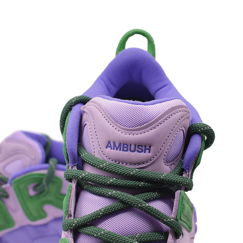 AMBUSH × NIKE AIR MORE UPTEMPO LOW " LILAC AND APPLE GREEN " FB1299-500