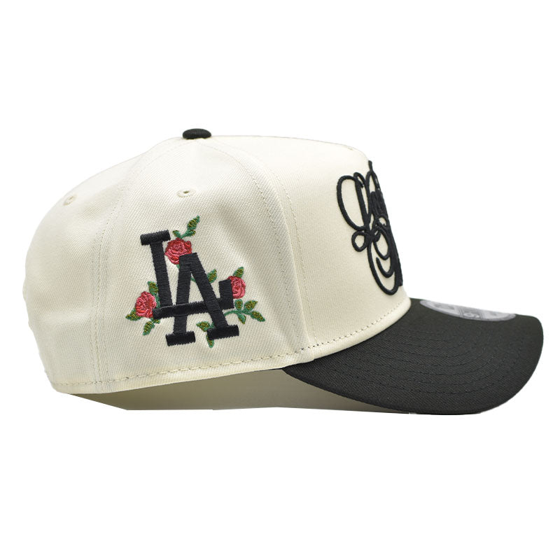 海外限定 NEW ERA 9FORTY ” LOS ANGELES DODGERS WHITE BLACK ”