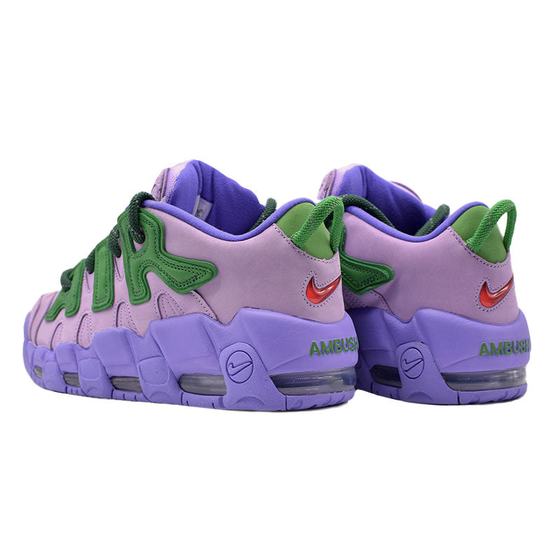 AMBUSH × NIKE AIR MORE UPTEMPO LOW " LILAC AND APPLE GREEN " FB1299-500