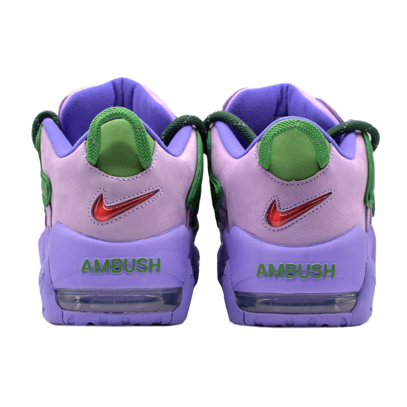 AMBUSH × NIKE AIR MORE UPTEMPO LOW " LILAC AND APPLE GREEN " FB1299-500