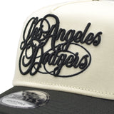 海外限定 NEW ERA 9FORTY ” LOS ANGELES DODGERS WHITE BLACK ”