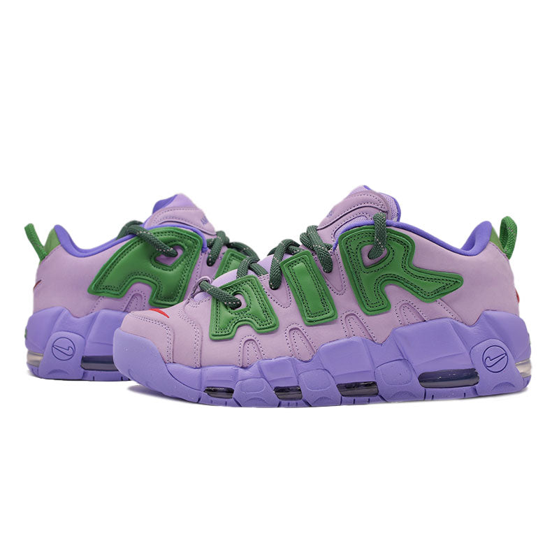 AMBUSH × NIKE AIR MORE UPTEMPO LOW " LILAC AND APPLE GREEN " FB1299-500