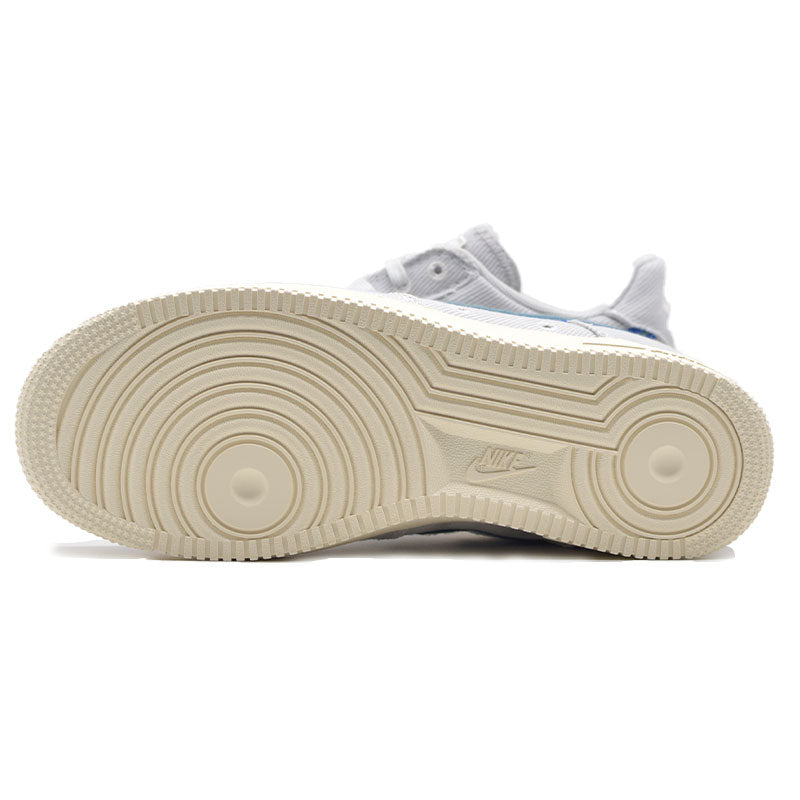 NIKE AIR FORCE 1 LOW CANVAS " PHOTON DUST / GAME ROYAL " HV1204-001