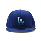 海外限定 NEW ERA 59FIFTY GRADIENT LOS ANGELES DODGERS BEIGE UNDER VISOR