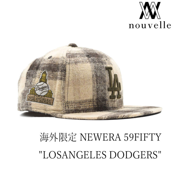 海外限定 NEW ERA 59FIFTY ” Los Angeles Dodgers TARTAN CHECK ”