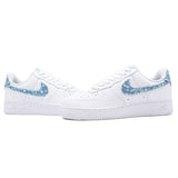 海外限定 NIKE AIR FORCE 1 '07 ESSENTIALS " BLUE PAISLEY " DH4406-100