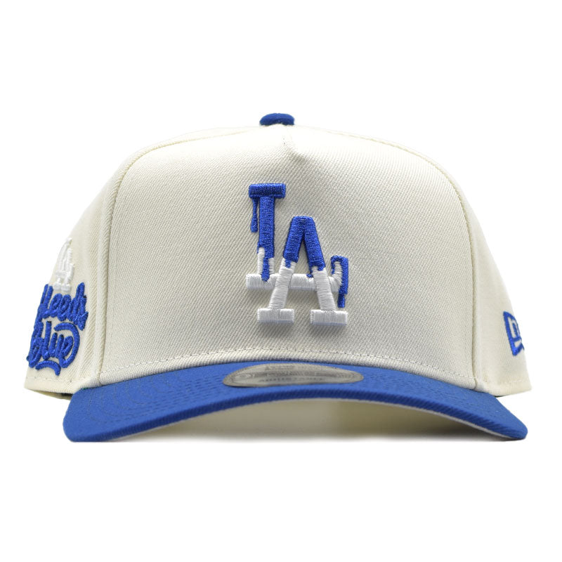 海外限定 NEW ERA 9FORTY ” LOSANGELES DODEGERS BLUE WHITE ”