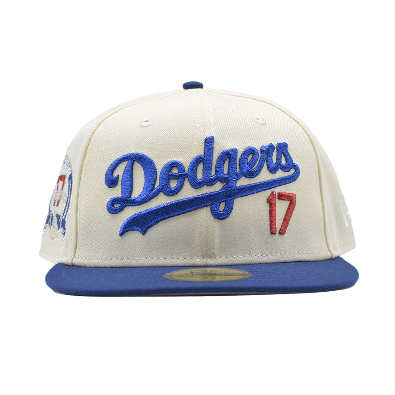 海外限定 NEW ERA 59FIFTY ” LOS ANGELES DODGERS WHITE BLUE ” SHOHEI OTANI