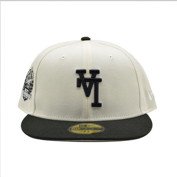 海外限定 NEW ERA 59FIFTY ” LOS ANGELES DODGERS WHITE BLACK ” UPSIDE DOWN LOGO