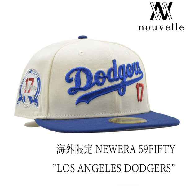 海外限定 NEW ERA 59FIFTY ” LOS ANGELES DODGERS WHITE BLUE ” SHOHEI OTANI