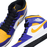 NIKE AIR JORDAN 1 MID " LAKERS " DQ8426-517