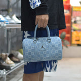 海外限定 JORDAN MINI DUFFLE BAG RIGHT DENIM IZ8440-412