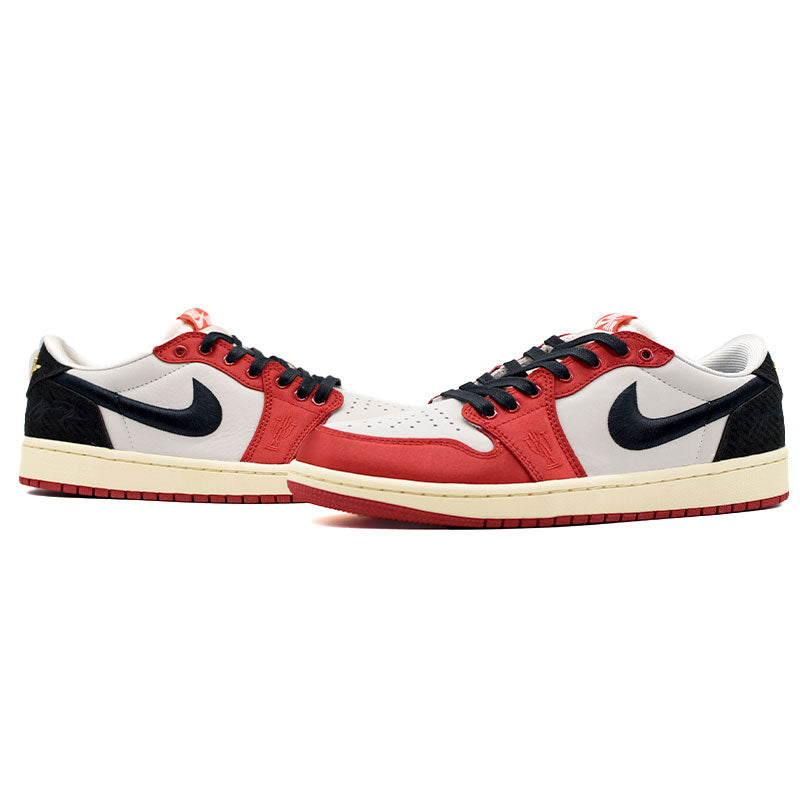 TROPHY ROOM × NIKE AIR JORDAN 1 LOW OG ROOKIE CARD " HOME" & "AWAY " FN0432-100