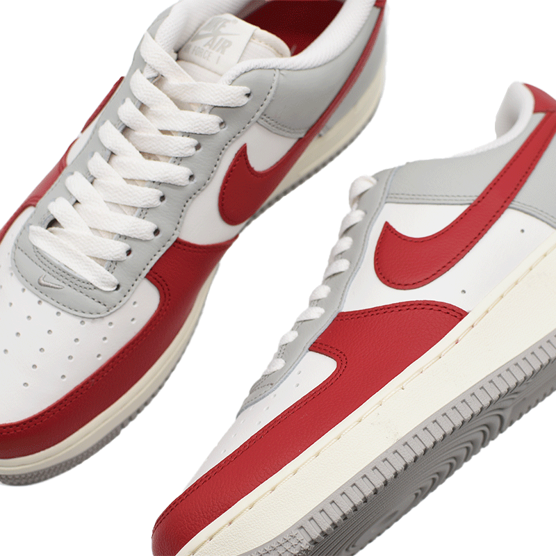 海外限定 NIKE AIR FORCE 1 '07 LV8 " GYM RED TOE "　HJ9094-012