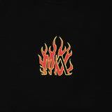nouvelle × MFC STORE FLAME S/S TEE BLACK