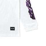 nouvelle × MFC STORE FLAME L/S TEE WHITE " LAKERS "