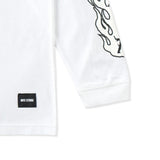 nouvelle × MFC STORE FLAME L/S TEE WHITE " CELTICS "