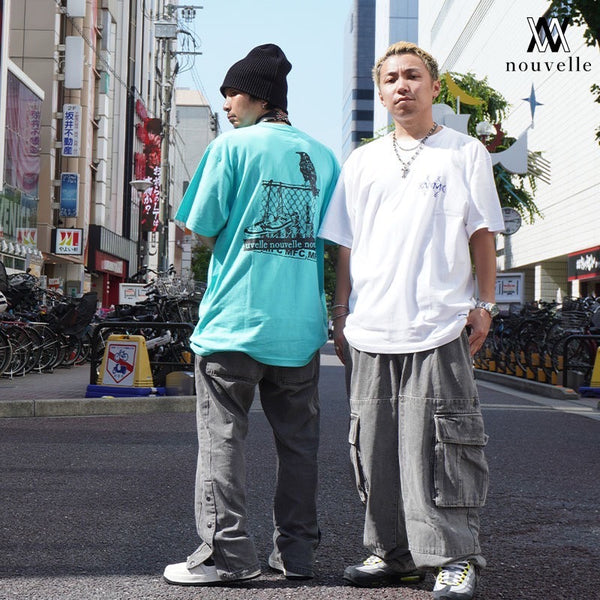 nouvelle × MFC STORE CROW S/S TEE