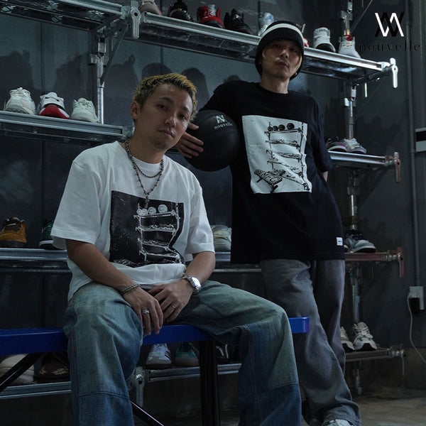 nouvelle × MFC STORE SHELF S/S TEE