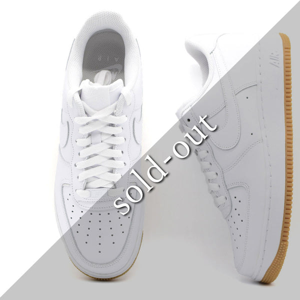 海外限定 NIKE AIR FORCE 1 '07 "WHITE GUM" DJ2739-100