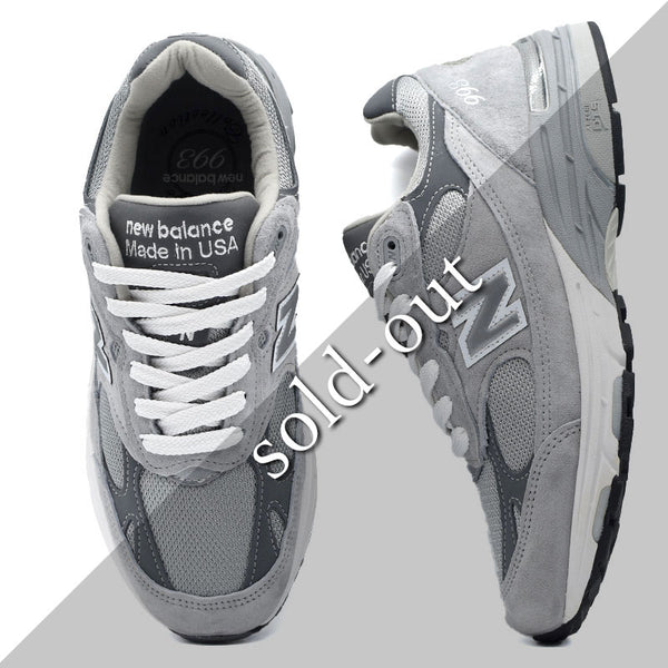 NEW BALANCE MR993GL "MADE IN USA" GRAY WHITE