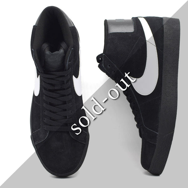 NIKE SB ZOOM BLAZER MID "BLACK WHITE" 864349-007