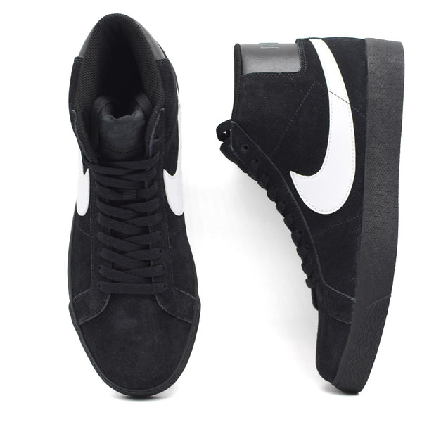 NIKE SB ZOOM BLAZER MID "BLACK WHITE" 864349-007