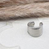 vintage”silver spoon” ring