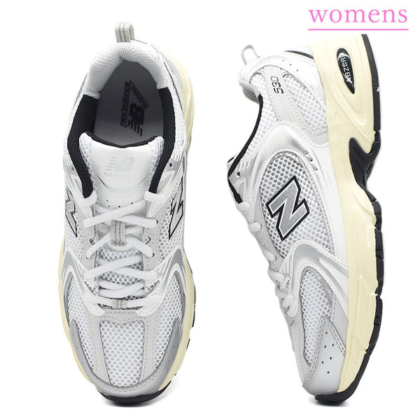 -women's- NEW BALANCE MR530TA "WHITE SILVER BLACK"